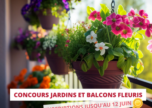CONCOURS JARDINS ET BALCONS FLEURIS 2024