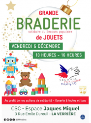 Grande Braderie de Jouets Solidaire 