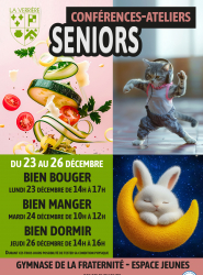 conferences senior decembre 2024