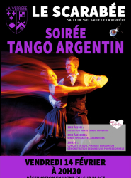 Tango argentin au Scarabée