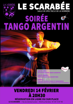 Tango argentin au Scarabée