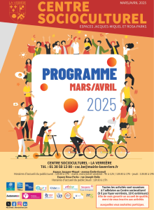 Couverture du programme CSC mars avril 2025